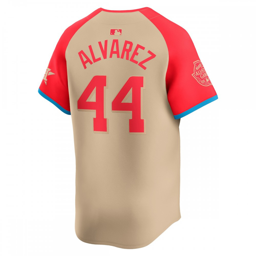Yordan Alvarez American League 2024 MLB All-Star Game Limited Player Jersey - Cream-Pro Kit Vault | Brand New 26/27 Sports Jerseys